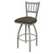 Holland Bar Stool Co 30" Swivel Bar Stool, Nickel Finish, Canter Earth Seat 81030AN006 - alternate 1